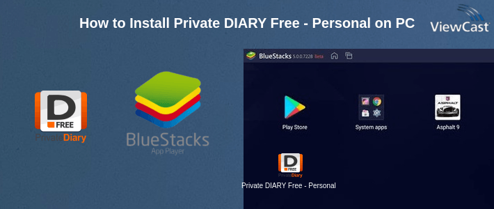 How to Install Private DIARY Free - Personal journal on PC