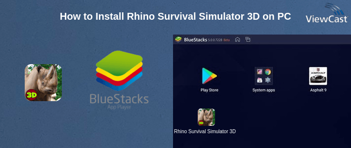 How to Install Rhino Survival Simulator 3D on PC How to Install Rhino Survival Simulator 3D on PC