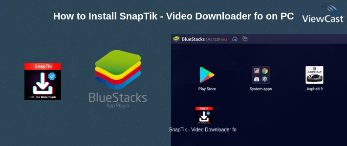 How to Install SnapTik - Video Downloader for TikTok No Watermark on PC