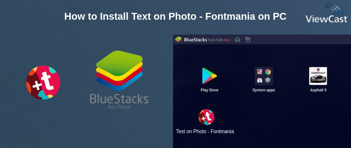How to Install Text on Photo - Fontmania on PC