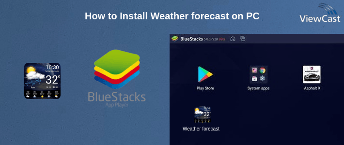 How to Install Weather forecast on PC