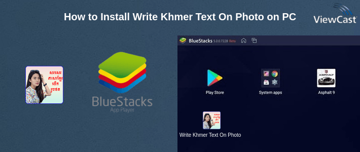How to Install Write Khmer Text On Photo on PC