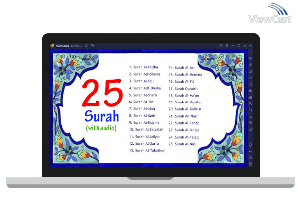 Run 25 Small Surah of The Quran on PC Run 25 Small Surah of The Quran on PC