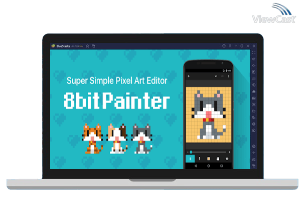 Run 8bit Painter - Pixel Art Drawing App on PC