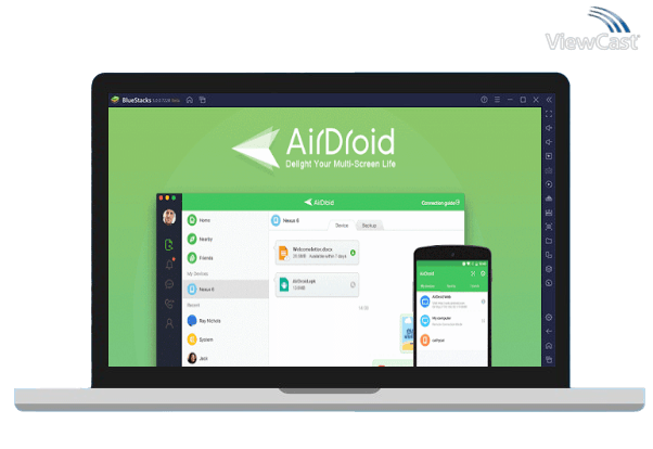 Run AirDroid: Remote access & File on PC