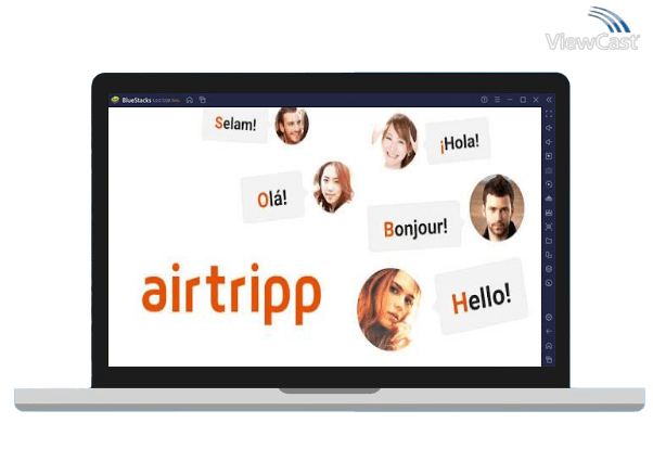 Run Airtripp:Free Foreign Chat on PC