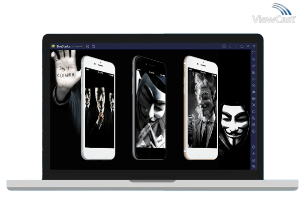 Run Anonymous Mask Photo Maker CAM on PC