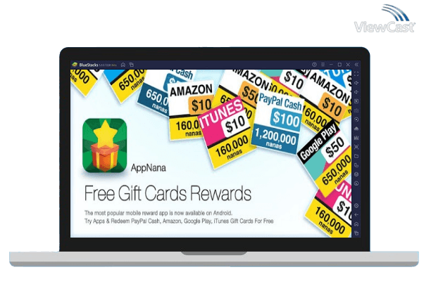 Run AppNana - Free Gift Cards on PC