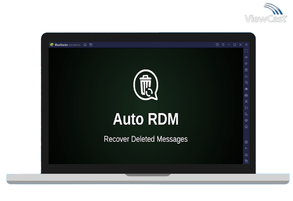 Run Auto RDM - Recover Deleted Messages & status saver on PC