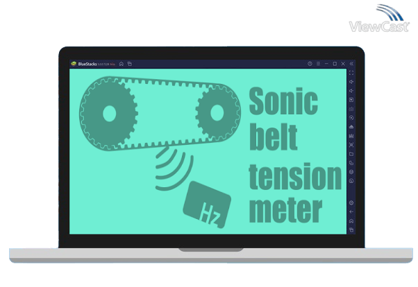 Run Belt tension meter on PC