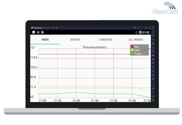 Run Blood pressure App on PC