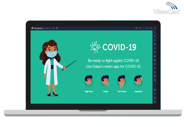 Run COVID19 - DXB Smart App on PC