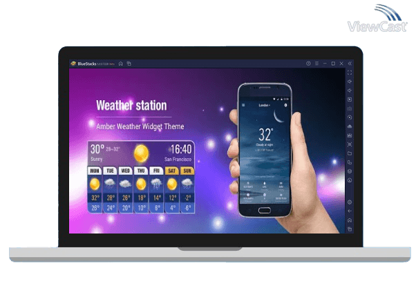 Run Daily weather forecast widget app on PC