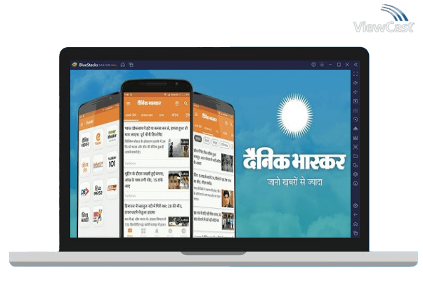Run Dainik Bhaskar - Hindi News App on PC