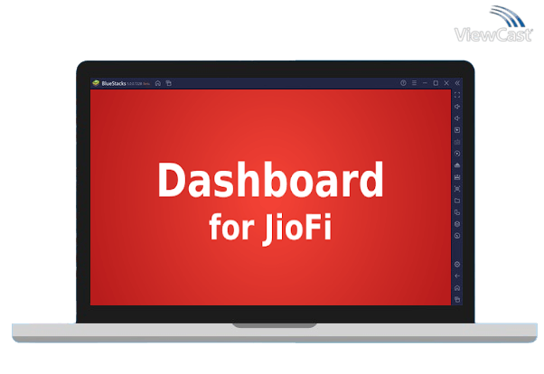 Run Dashboard for JioFi on PC