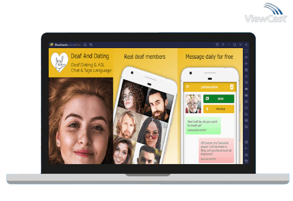 Run Deaf And Dating - ASL Dating & Deaf Chat Hearing on PC