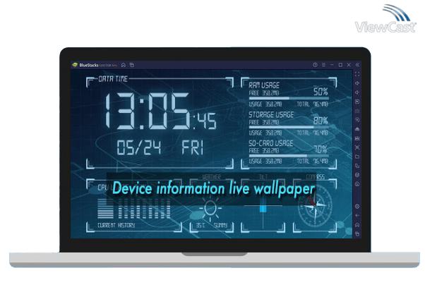 Run Device Info Live Wallpaper for Free on PC