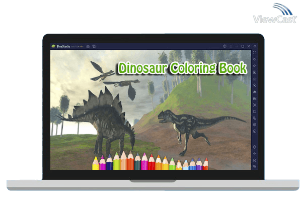 Run Dinosaur Coloring Book Kids Game on PC