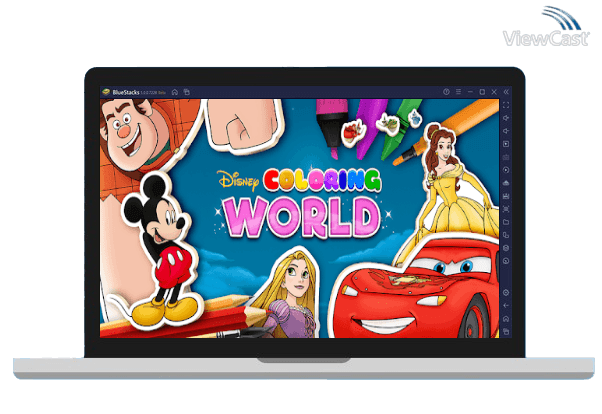 Run Disney Coloring World on PC