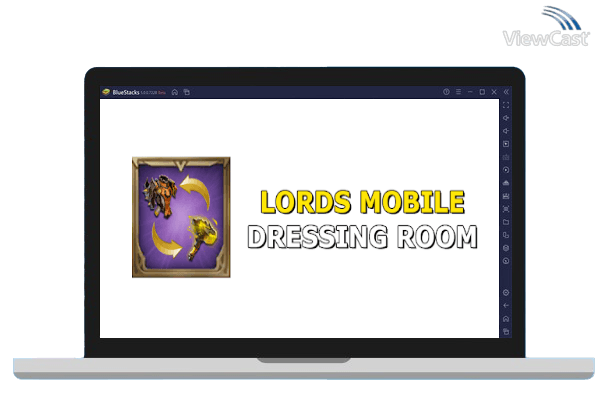 Run Dressing room - Lords mobile on PC