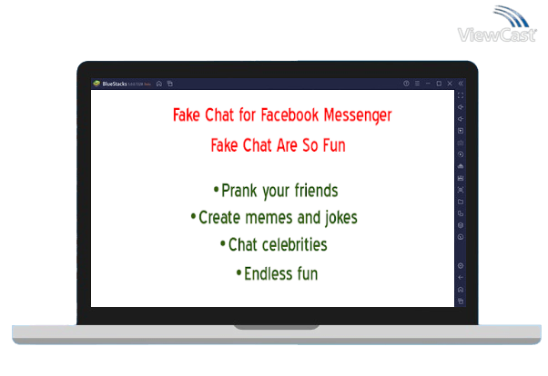 Run Fake Chat Conversation for messenger on PC
