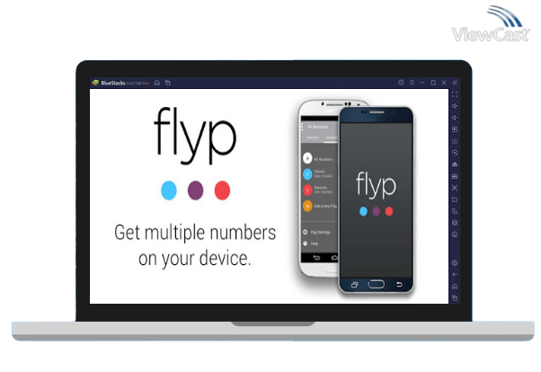 Run Flyp - Multiple Phone Numbers on PC