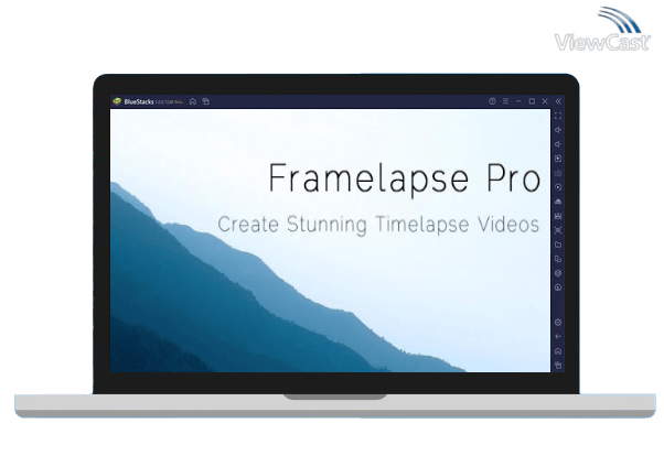 Run Framelapse Pro on PC