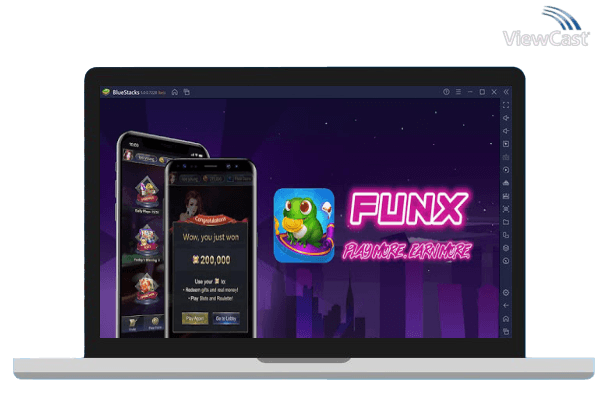 Run FunX - Play more, Earn more on PC