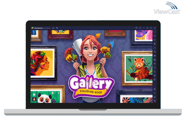 Run Gallery: Coloring Book by Number & Home Decor Game on PC