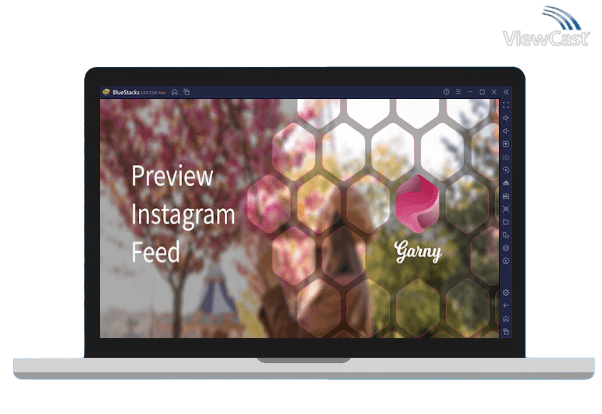 Run Garny - Preview Instagram feed on PC