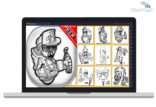 Run Graffiti Drawing Sketch on PC