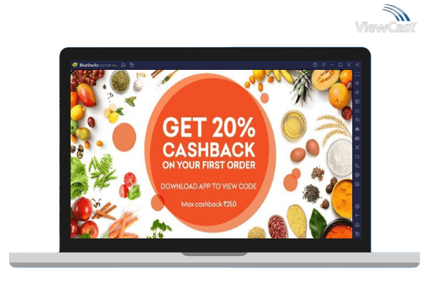 Run Grofers - Order Grocery Online on PC