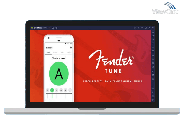 Run Guitar Tuner Free - Fender Tune on PC