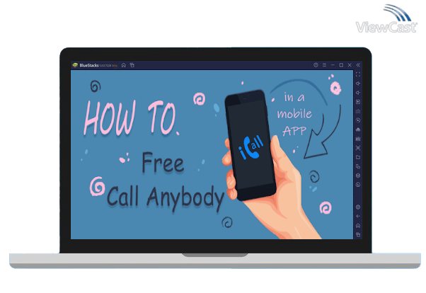 Run iCall - Free  higher quality voice call on PC
