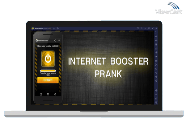 Run Increase internet speed (joke) on PC