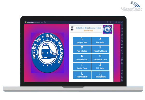 Run Indian Rail Train Enquiry System on PC