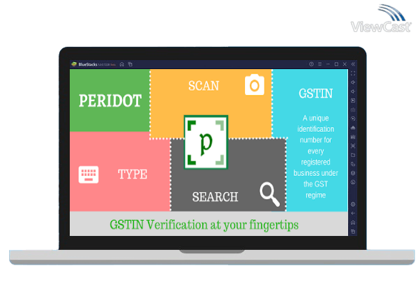 Run IRIS Peridot - GSTIN Search on PC