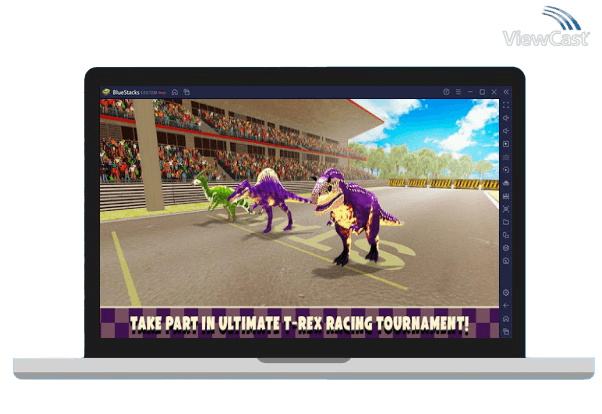 Run Jurassic Dinosaur T-Rex Race on PC