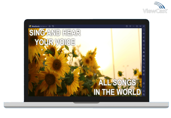 Run Kakoke - sing karaoke, voice recorder, singing app on PC