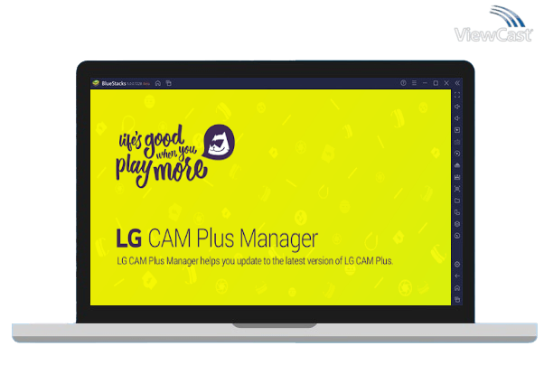 Run LG CAM Plus Manager on PC