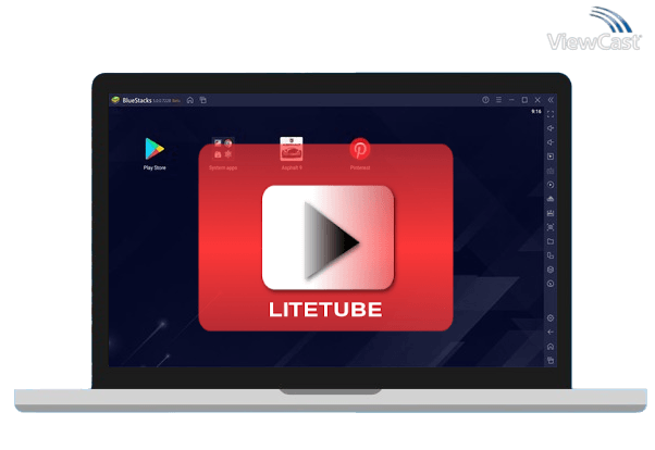 Run LiteTube on PC