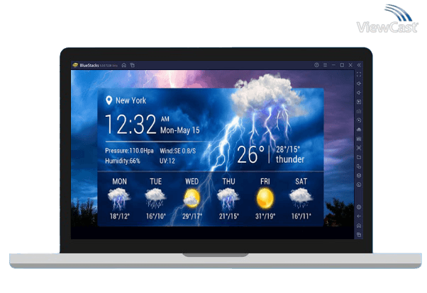 Run Live Weather Forecast App on PC
