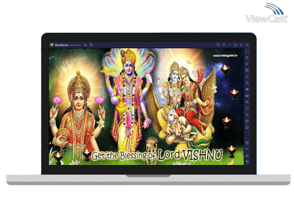 Run Lord VISHNU HQ Live Wallpaper on PC