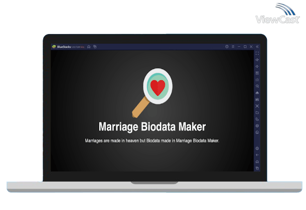 Run Marriage Biodata Maker on PC