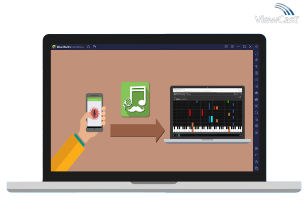 Run Melody Scanner - Audio to Sheet Music 🎹🎵 on PC
