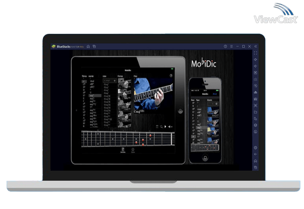 Run MobiDic - Guitar Chords on PC