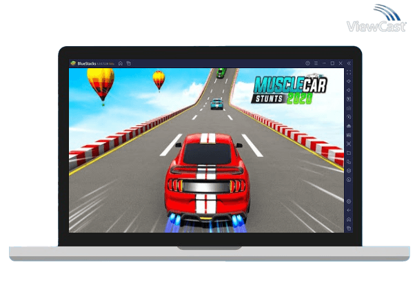 Run Muscle Car Stunts 2020: Mega Ramp Stunt Car Games on PC