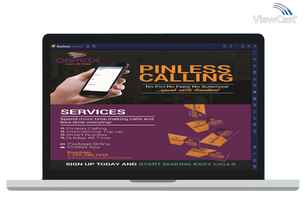 Run OnMax International Calling on PC