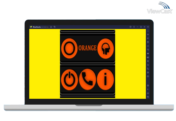 Run Orange and Black Icon Pack v4.6 Free on PC