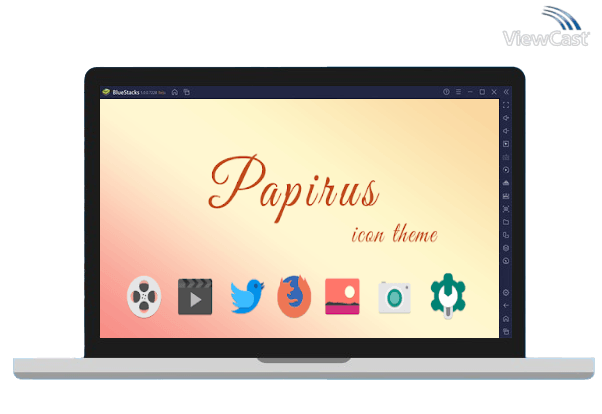 Run Papirus Icon Pack on PC